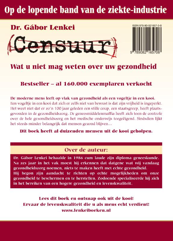Achterkant van Censuur