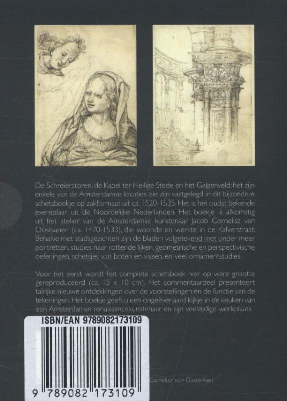 Achterkant van Het vroegste Amsterdamse schetsboek