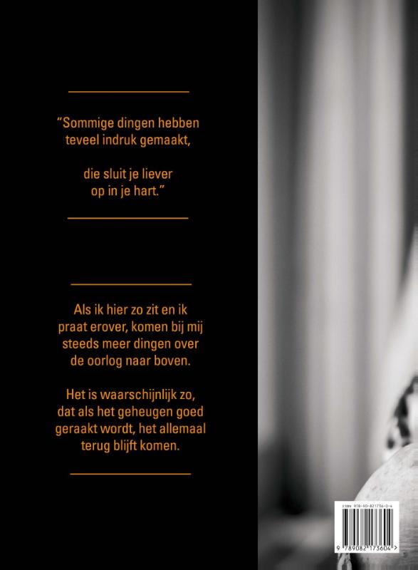 Achterkant van Oorlog in herinnering