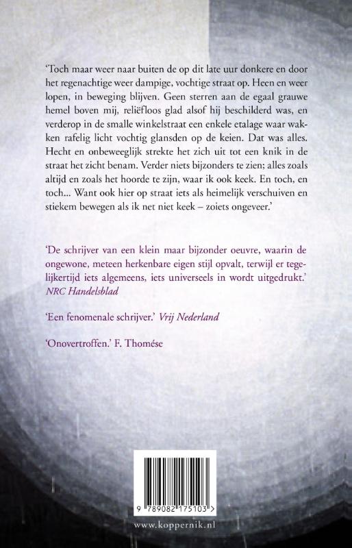 Achterkant van Zeer helder licht