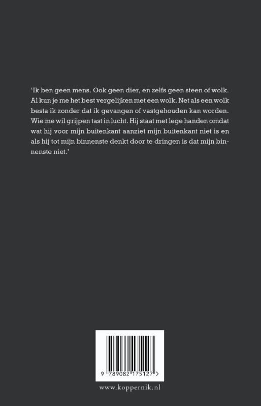 Achterkant van Als een tijger, als een slak