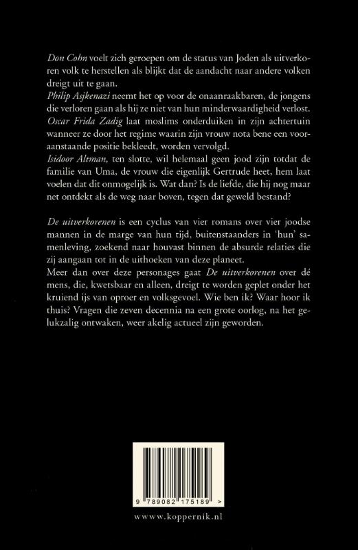 Achterkant van De uitverkorenen