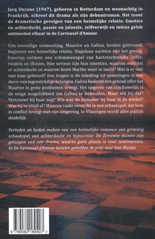 Achterkant van Carrousel d'Amour