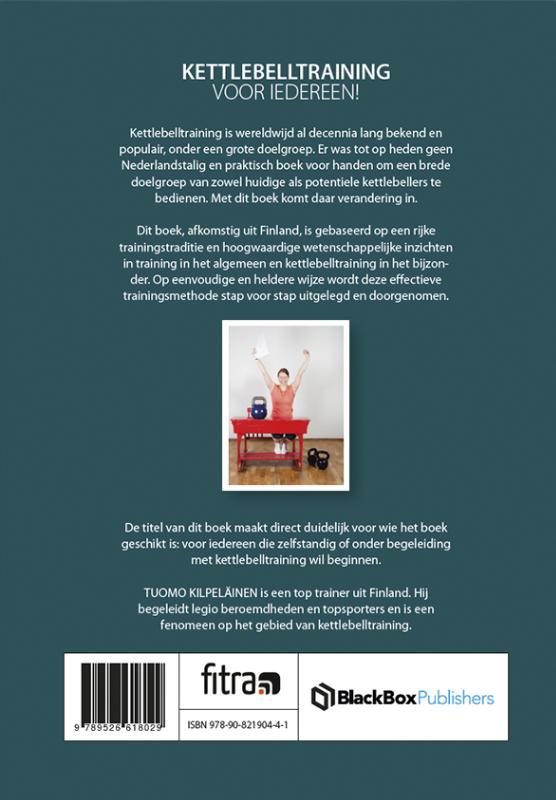 Achterkant van Kettlebell training voor iedereen