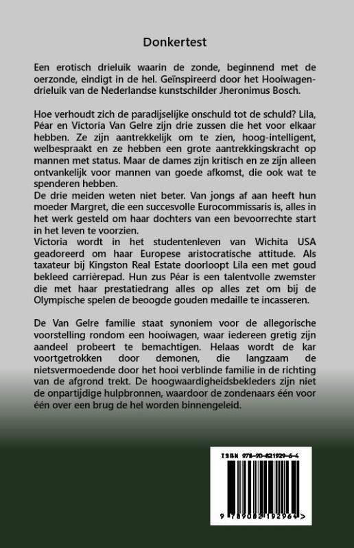 Achterkant van Donkertest