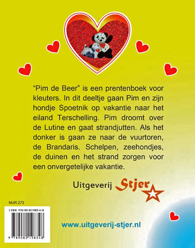 Achterkant van Pim op Terschelling