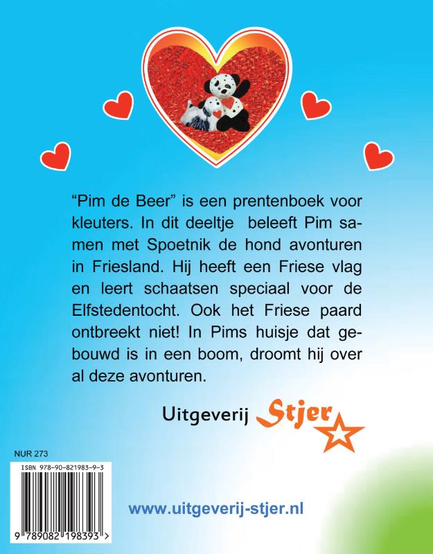 Achterkant van Pim in Friesland