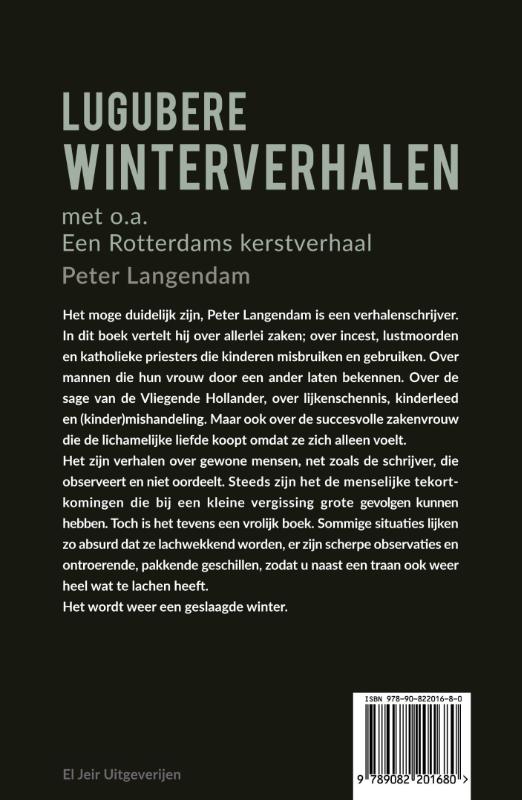 Achterkant van Lugubere winterverhalen