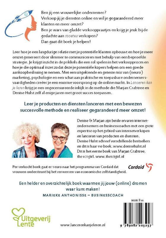 Achterkant van Lanceren kan je leren