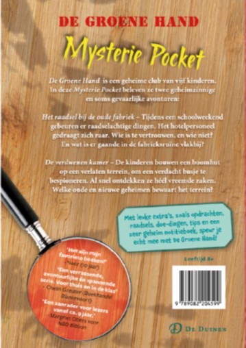 Achterkant van Mysterie Pocket