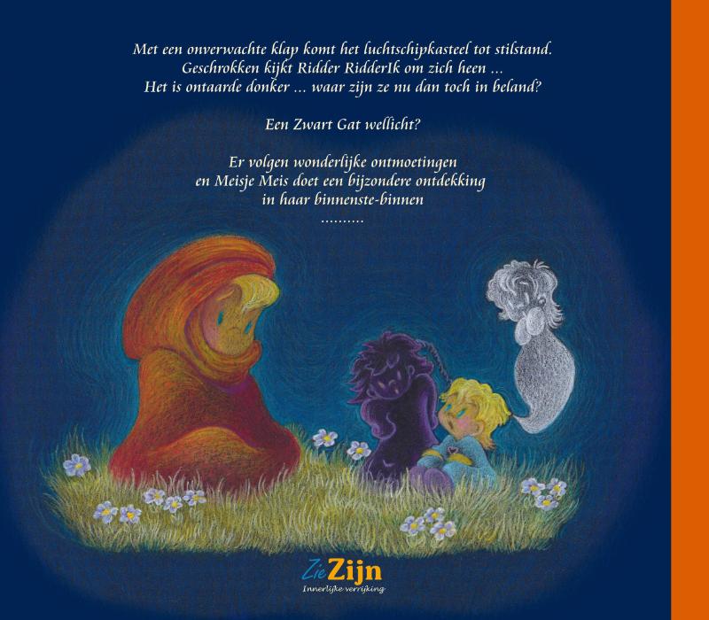 Achterkant van Het ontaarde donker verlicht