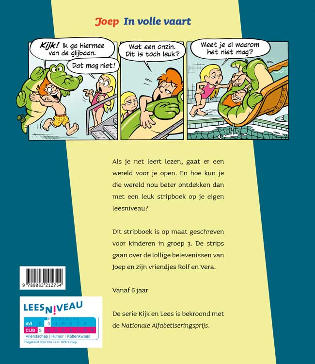 Achterkant van in volle vaart