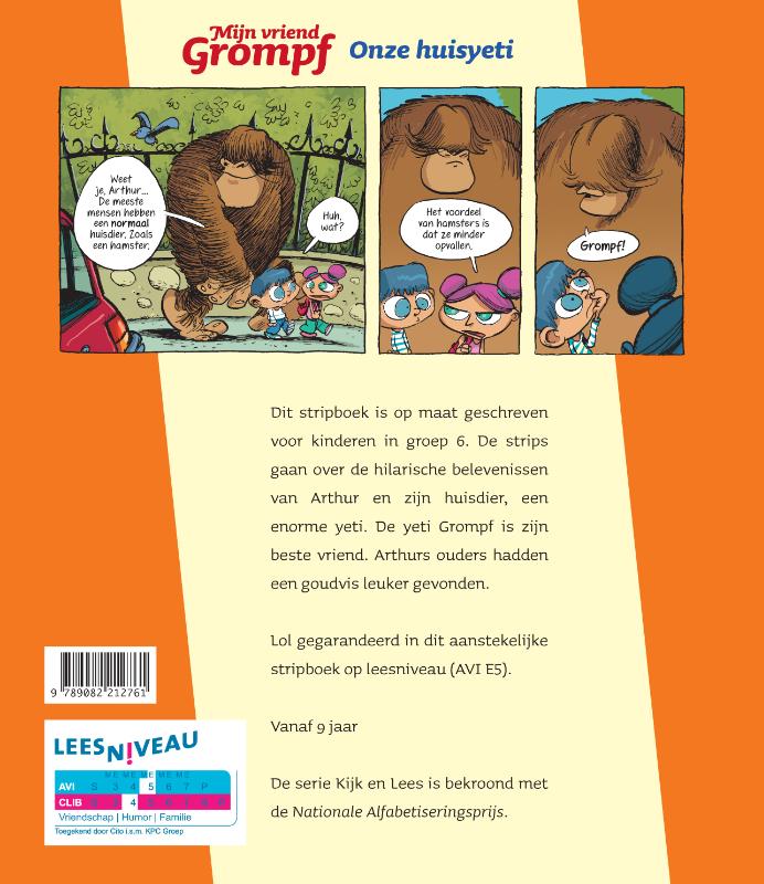 Achterkant van onze huisyeti