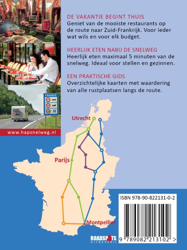 Achterkant van Hapsnelweg naar Zuid-Frankrijk