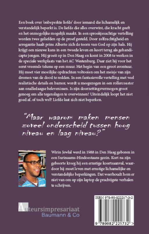 Achterkant van Onbeperkte liefde