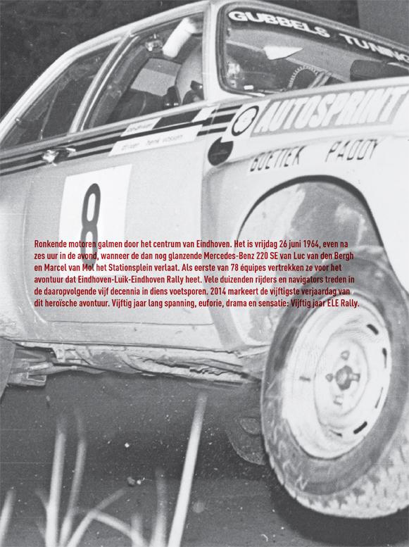 Achterkant van ELE Rally