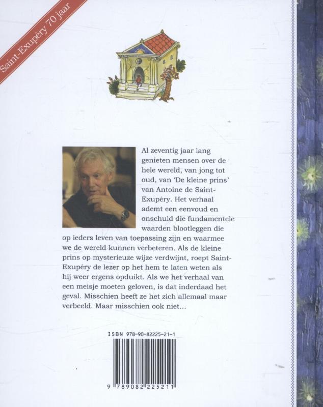 Achterkant van De kleine prinses