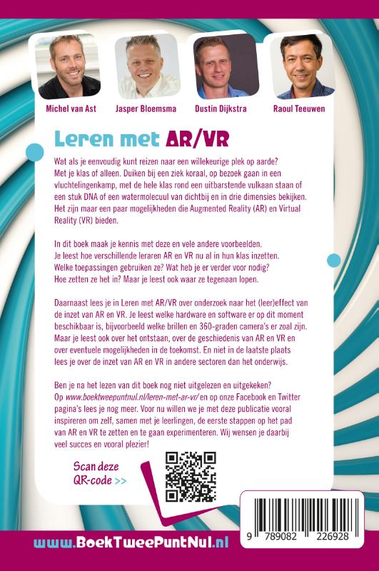 Achterkant van Leren met AR/VR