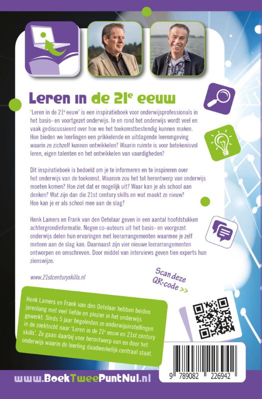 Achterkant van Leren in de 21e eeuw