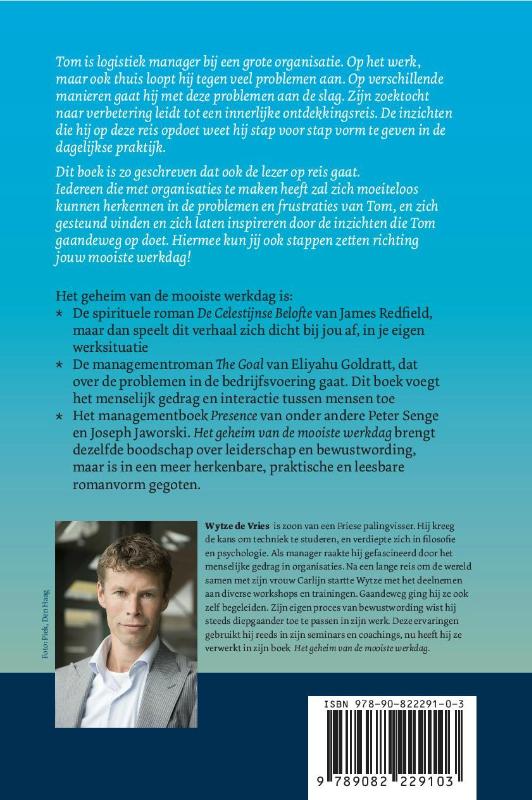 Achterkant van Het geheim van de mooiste werkdag