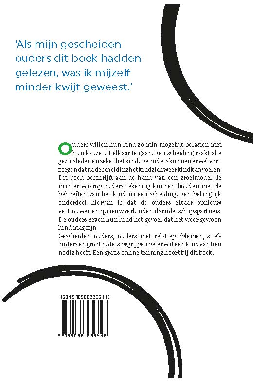 Achterkant van Opnieuw Verbinden als gescheiden ouders