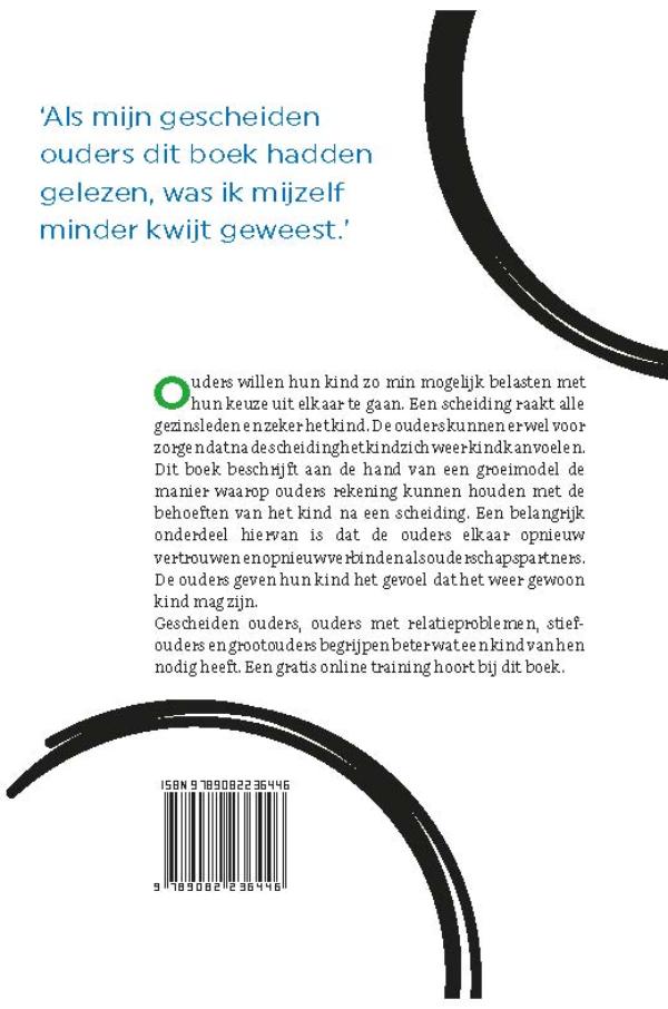 Achterkant van Opnieuw Verbinden als gescheiden ouders
