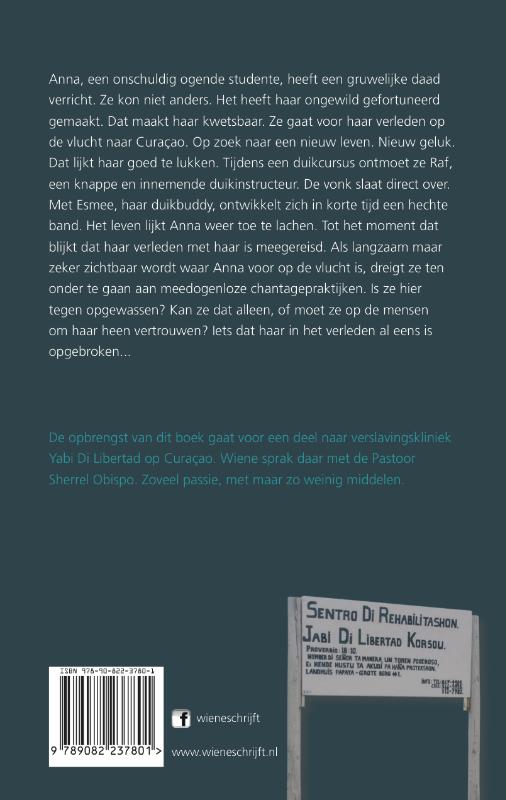 Achterkant van Snakkend naar adem