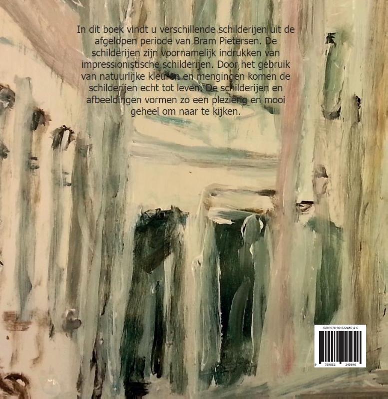 Achterkant van Kunst door Bram Pietersen