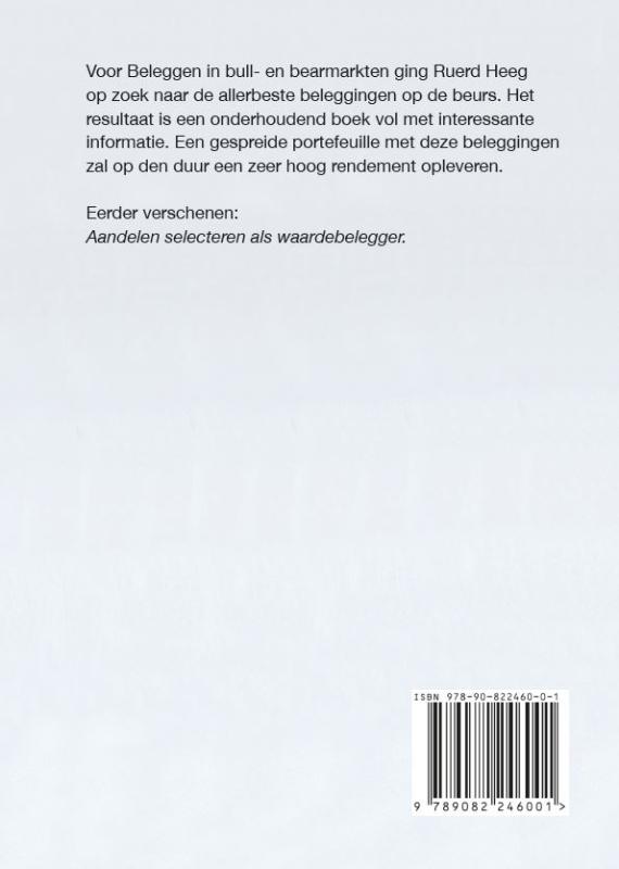 Achterkant van Beleggen in bull- en bearmarkten