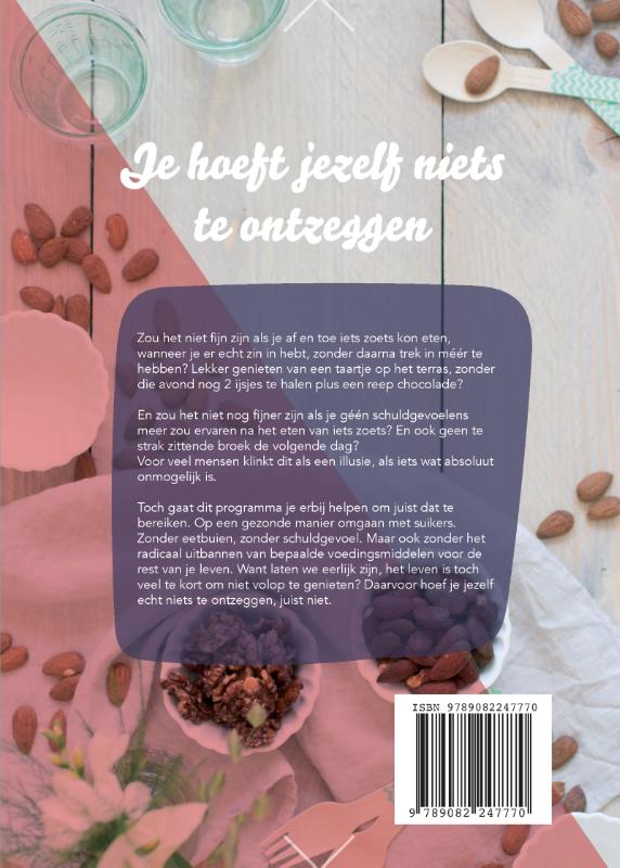 Achterkant van Suikervrij genieten