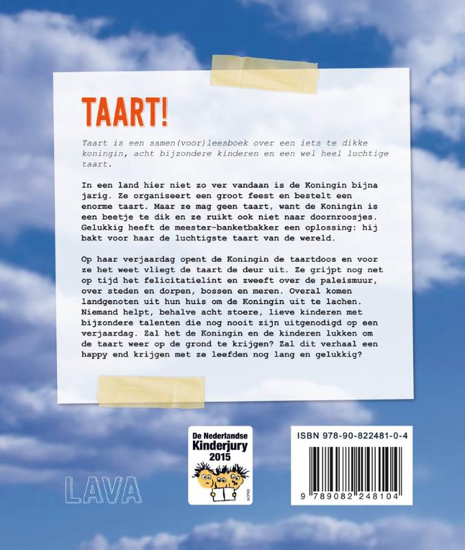 Achterkant van Taart