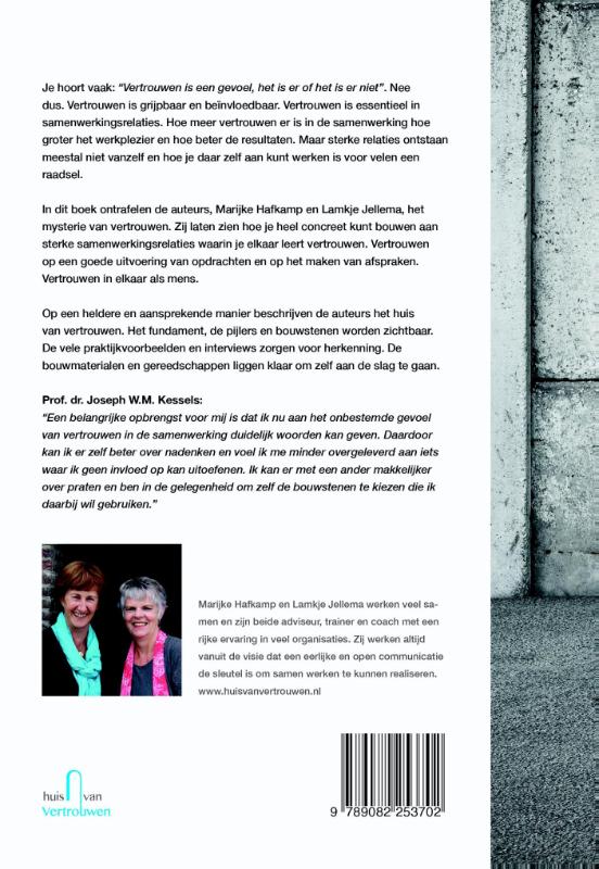 Achterkant van Huis van vertrouwen