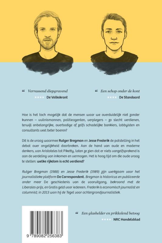 Achterkant van Waarom vuilnismannen meer verdienen dan bankiers