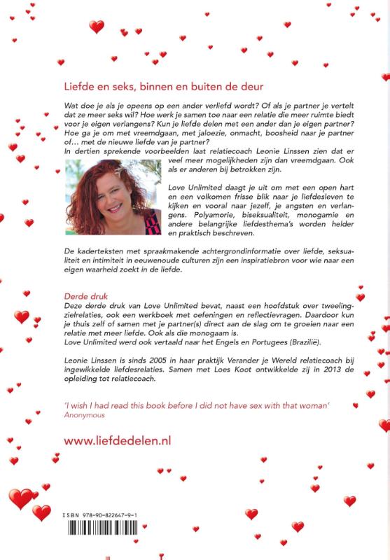 Achterkant van Love Unlimited