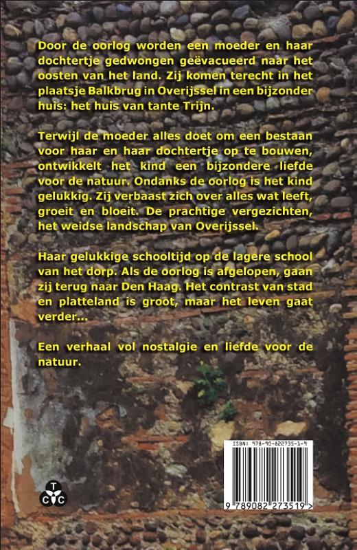 Achterkant van Het huis uit mijn jeugd