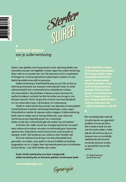 Achterkant van Sterker dan suiker