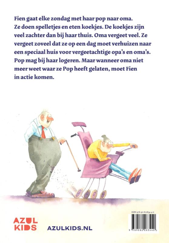 Achterkant van Oma, mag ik mijn pop terug?