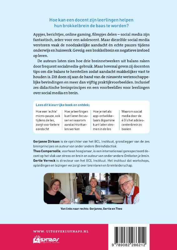 Achterkant van Van brokkelbrein naar focus