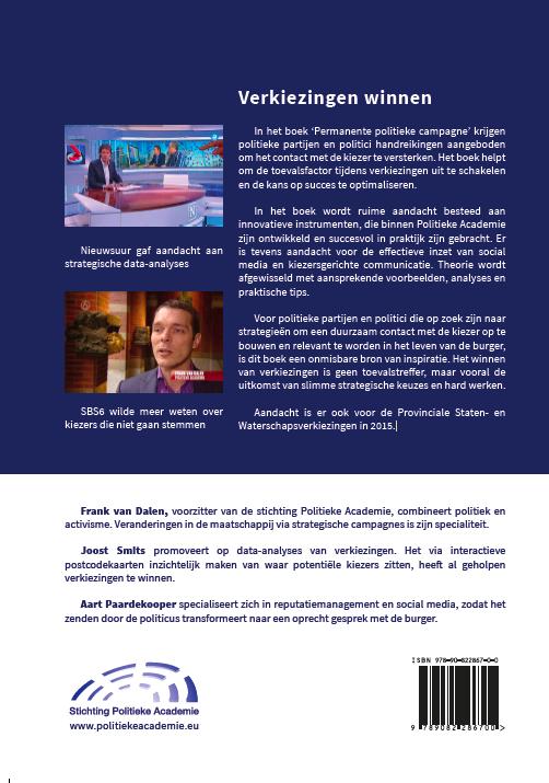 Achterkant van Permanente campagne