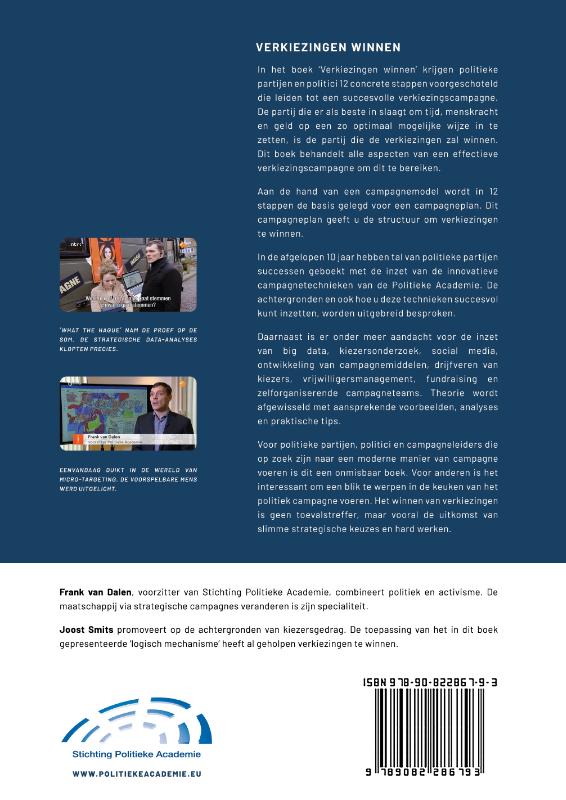 Achterkant van Verkiezingen winnen