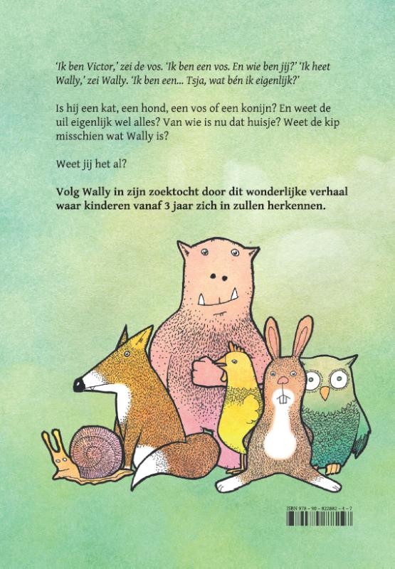 Achterkant van Wally weet niet wat hij is