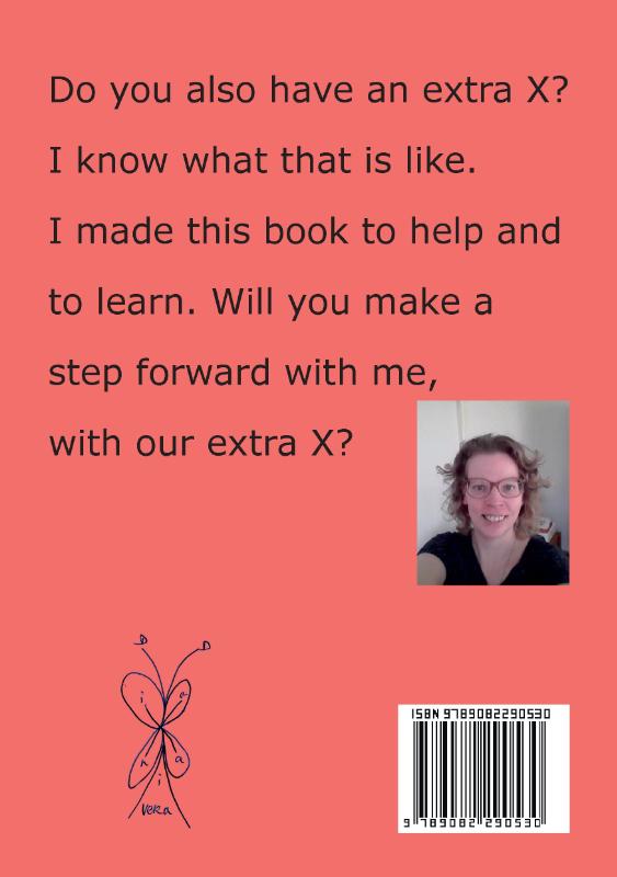 Achterkant van Step forward with an extra X