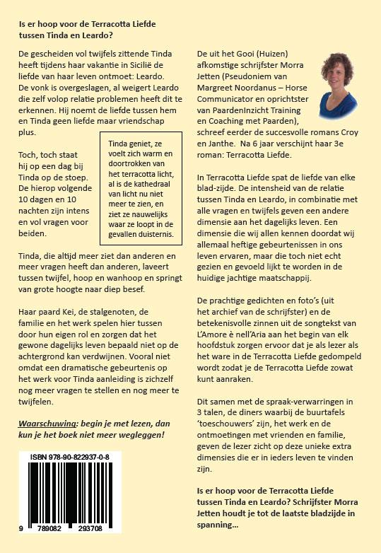 Achterkant van Terracotta liefde