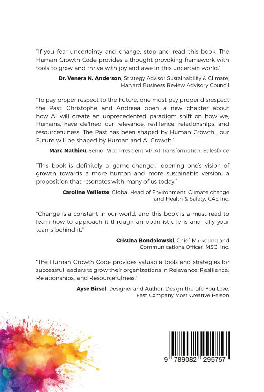 Achterkant van The Human Growth Code
