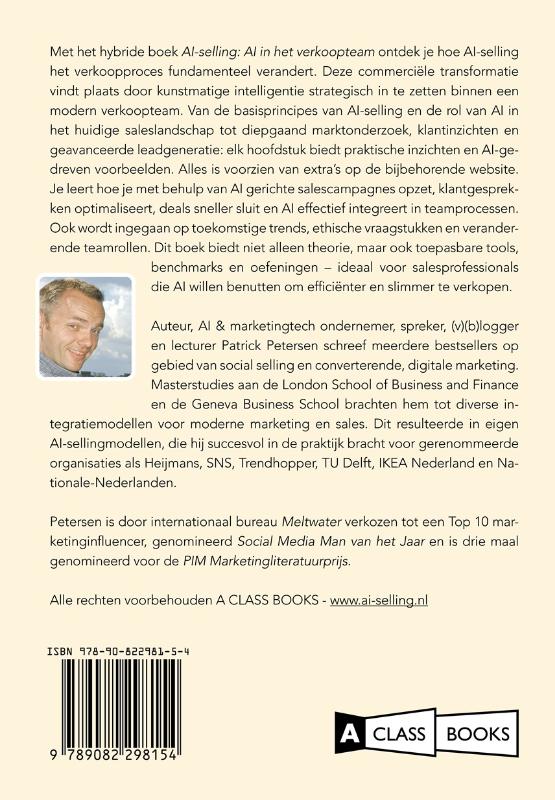 Achterkant van AI-selling