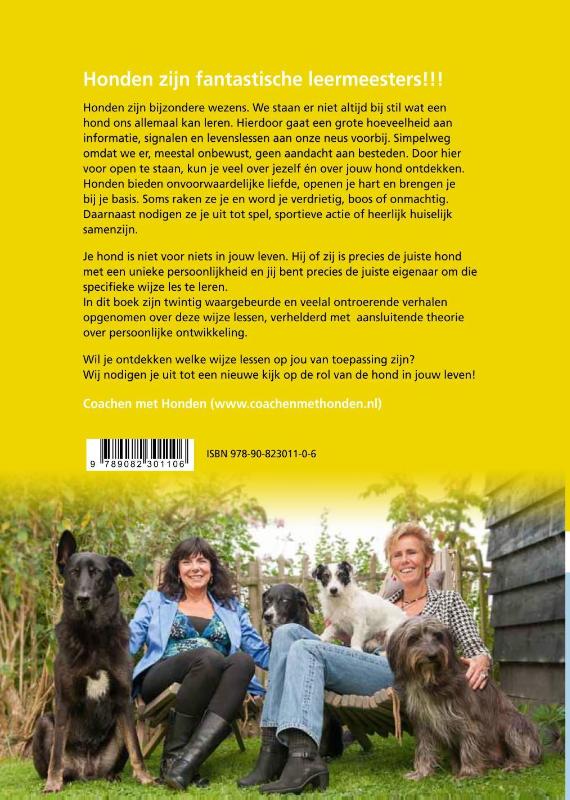 Achterkant van Wijze lessen van je hond