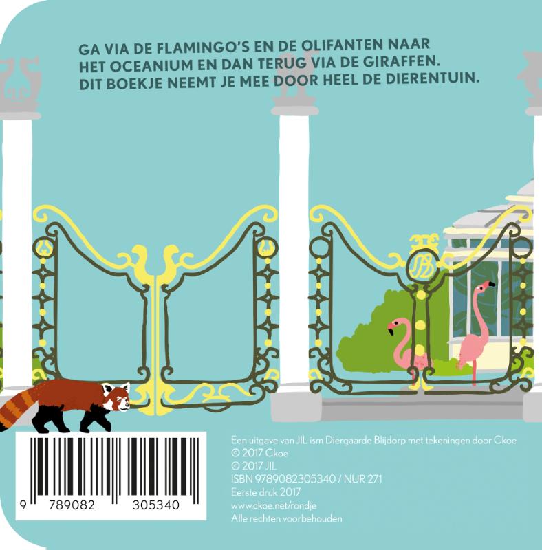 Achterkant van Een rondje Diergaarde Blijdorp