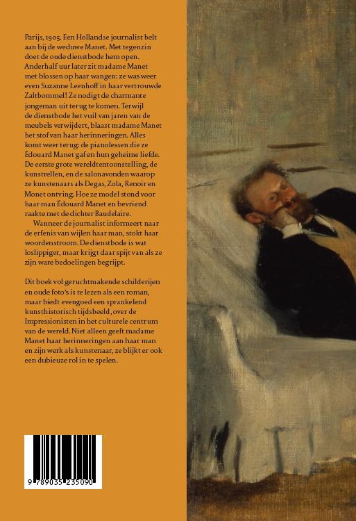 Achterkant van Madame Manet