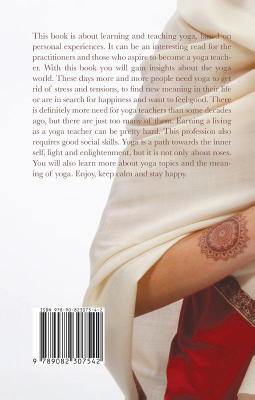 Achterkant van Teaching yoga for a living