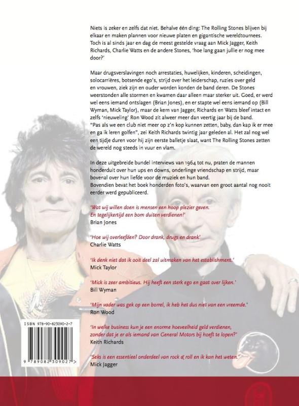Achterkant van De Stones over de Stones